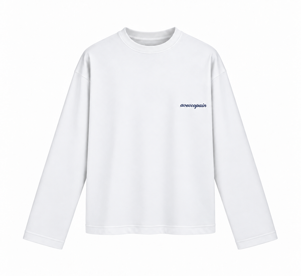 Longsleeve Aveccopain White