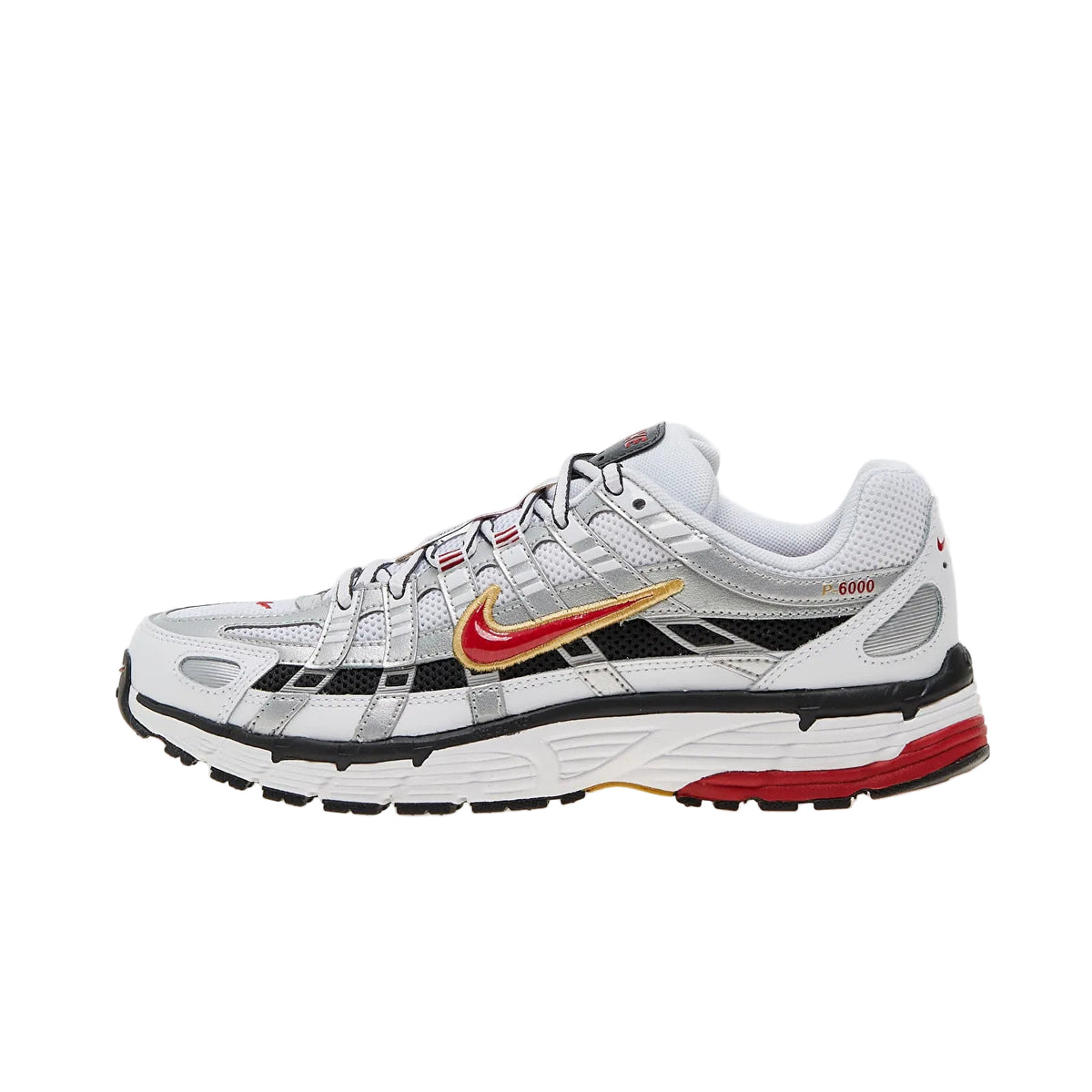 Nike P-6000 Platinum Varsity Red