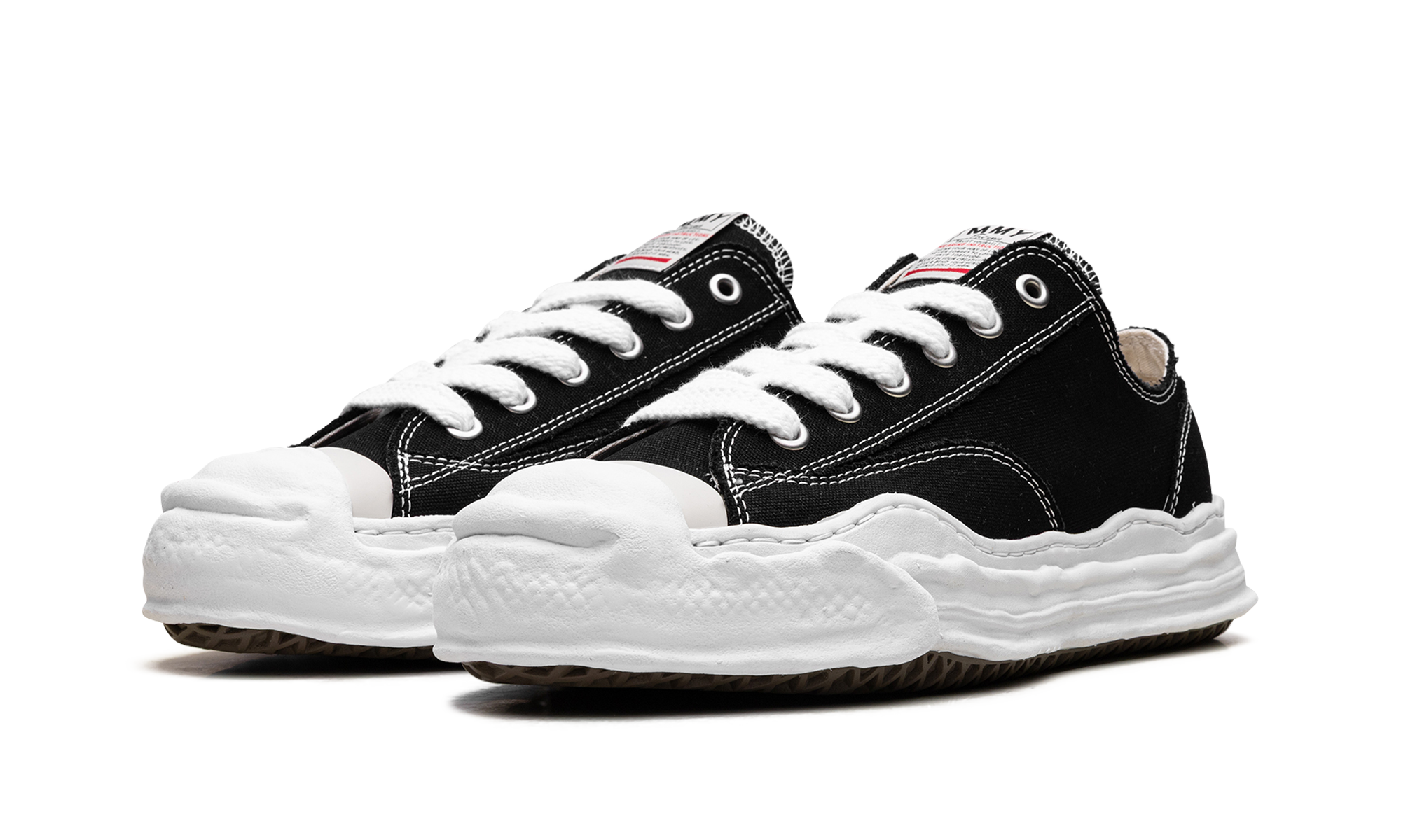 Maison Mihara Yasuhiro  Hank OG Sole Canvas Low Black