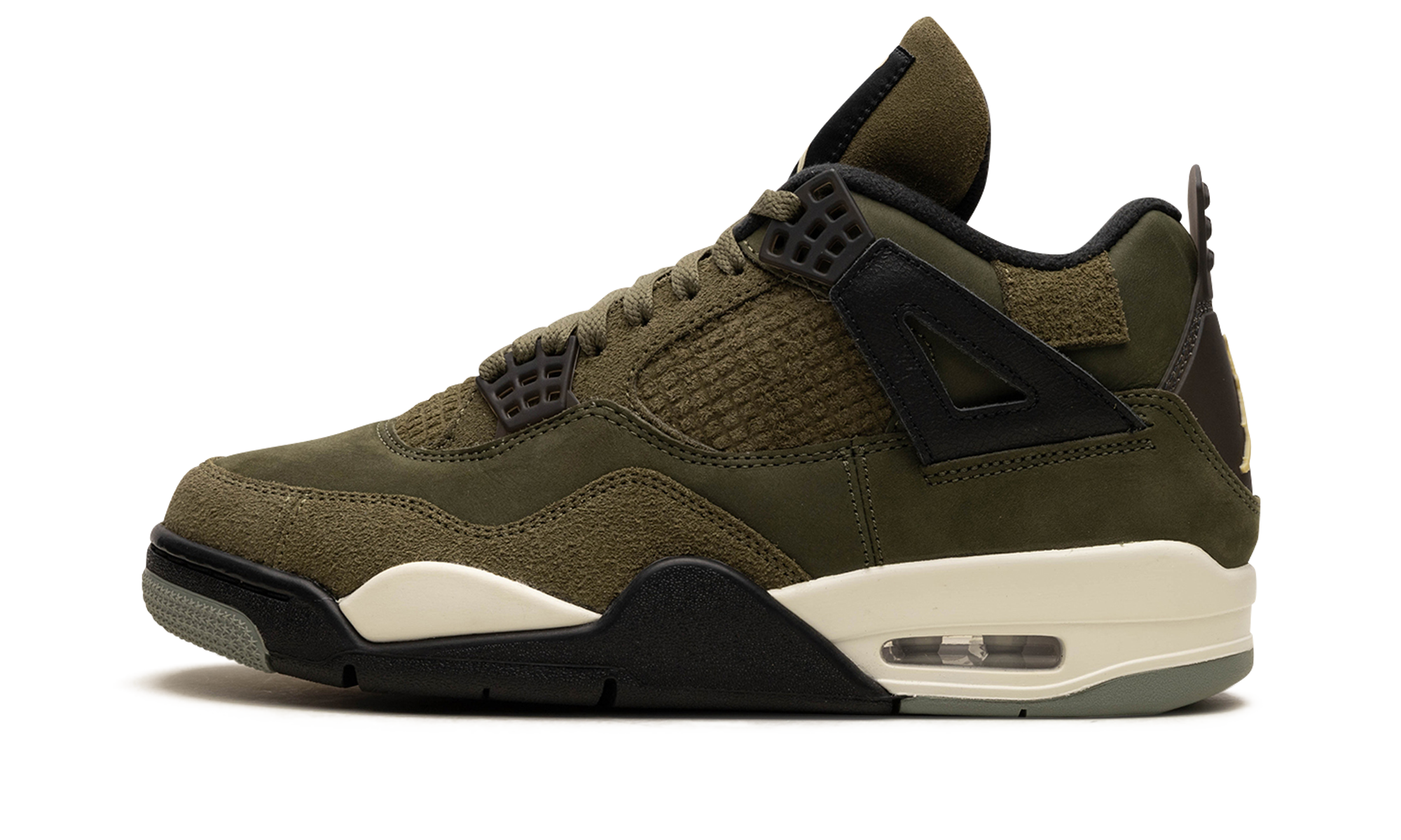 Nike Air Jordan 4 Retro Craft Medium Olive Kids