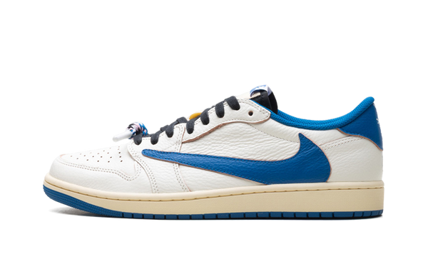 Nike Air Jordan 1 Low Travis Scott x Fragment Sail Military Blue