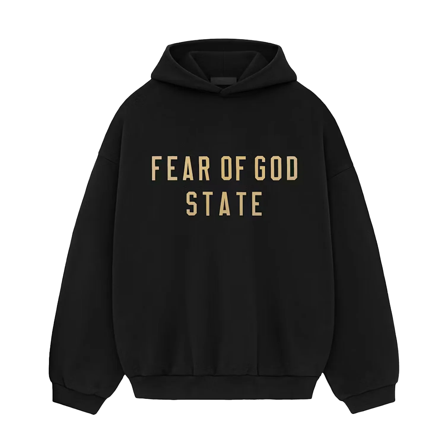Fear of God Essentials Hoodie Black State FW24