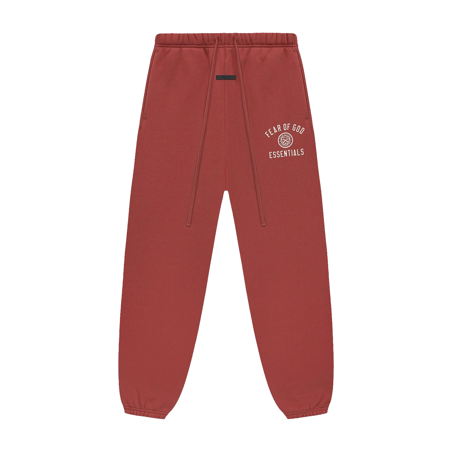 Fear of God Essentials Sweatpants Crimson FW24