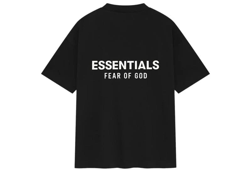 Fear of God Essentials Classic Tee Jet Black