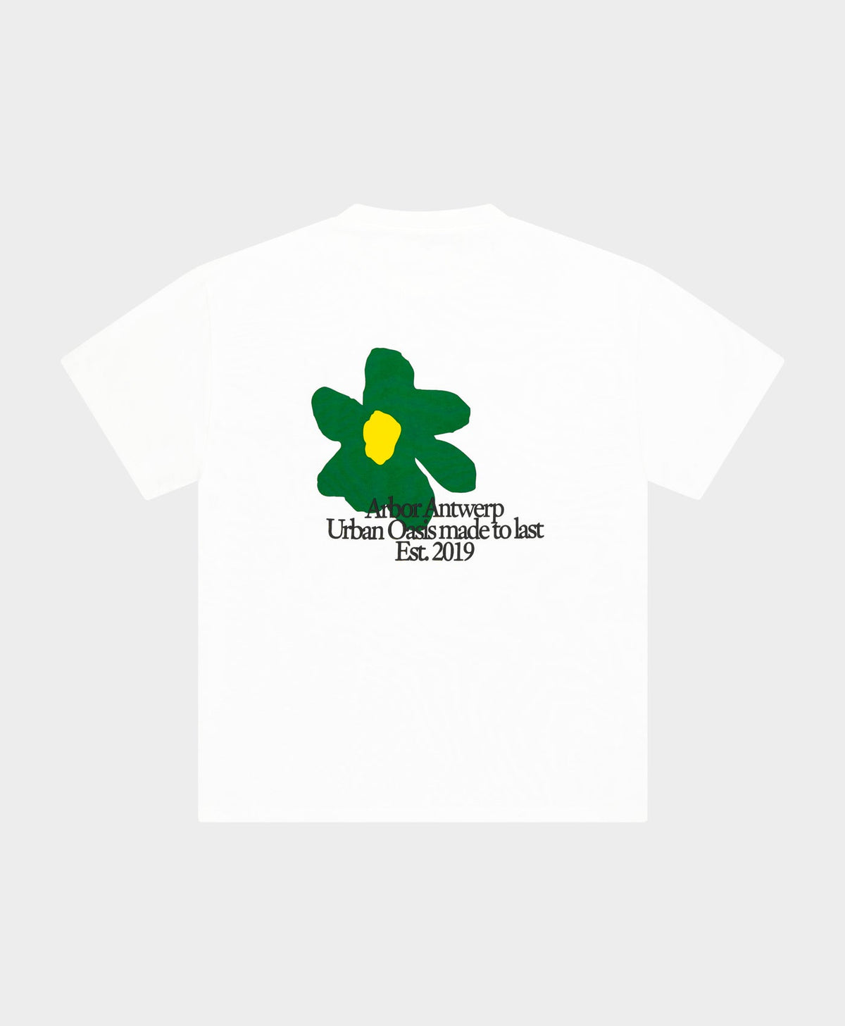 Arbor Antwerp Flower Oasis Green T-shirt