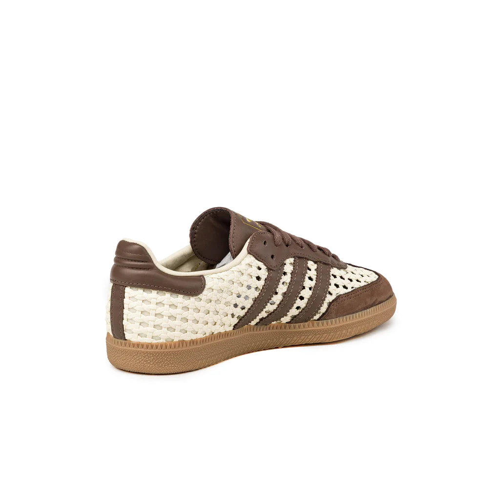 adidas Samba OG Basketweave Cream White Earth Strata