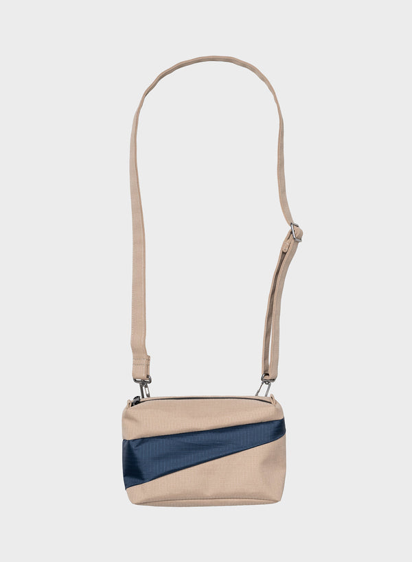 SUSAN BIJL The New Bum Bag Almond & Tornado SMALL