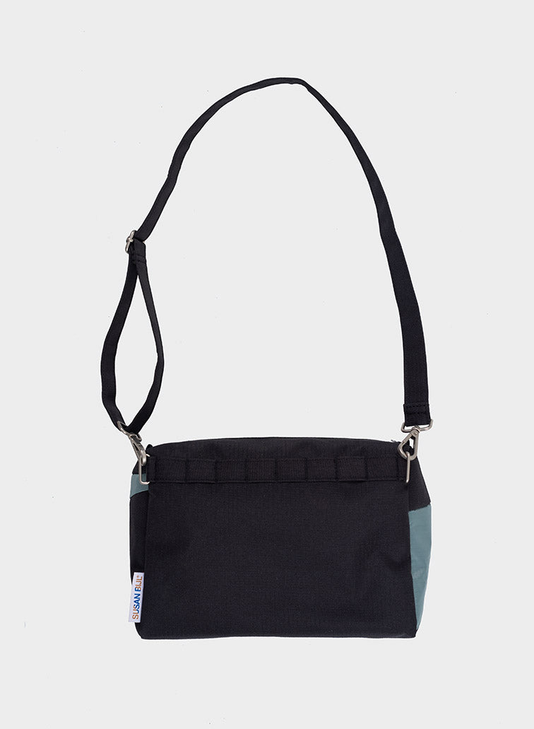SUSAN BIJL The New Bum Bag Black & Grey MEDIUM