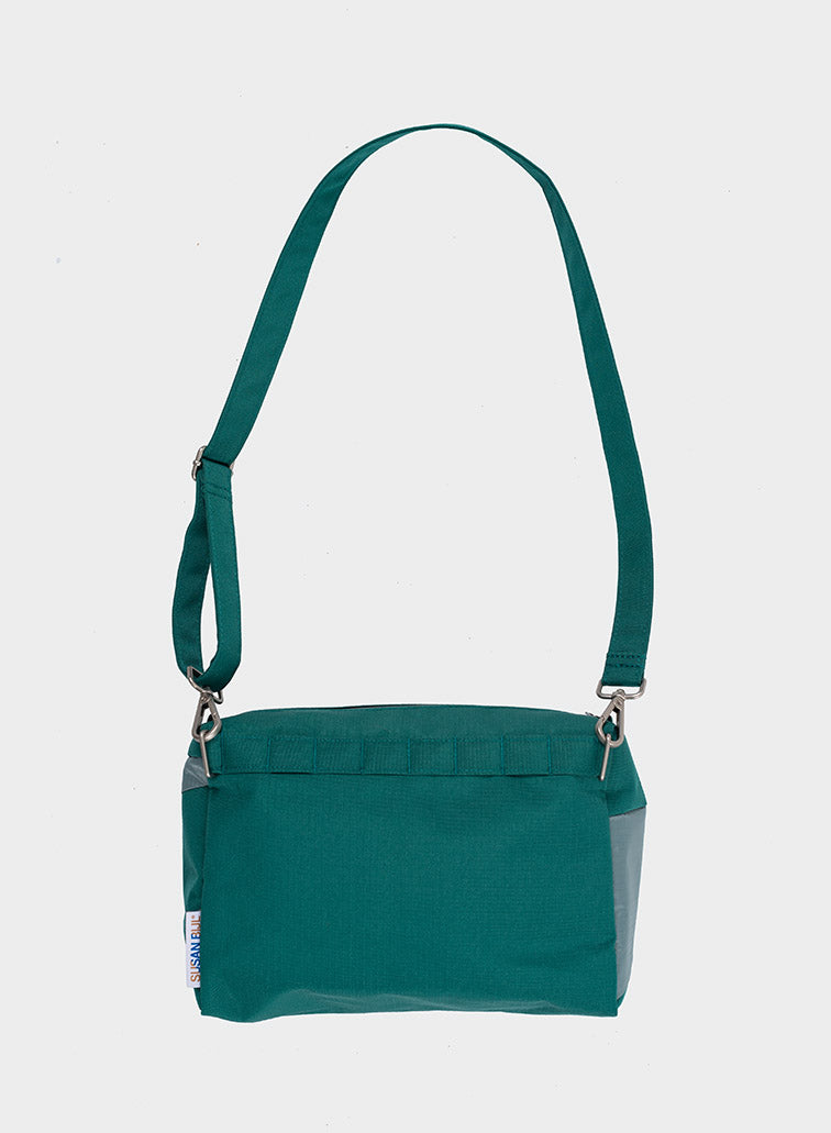 SUSAN BIJL The New Bum Bag Pine & Grey MEDIUM
