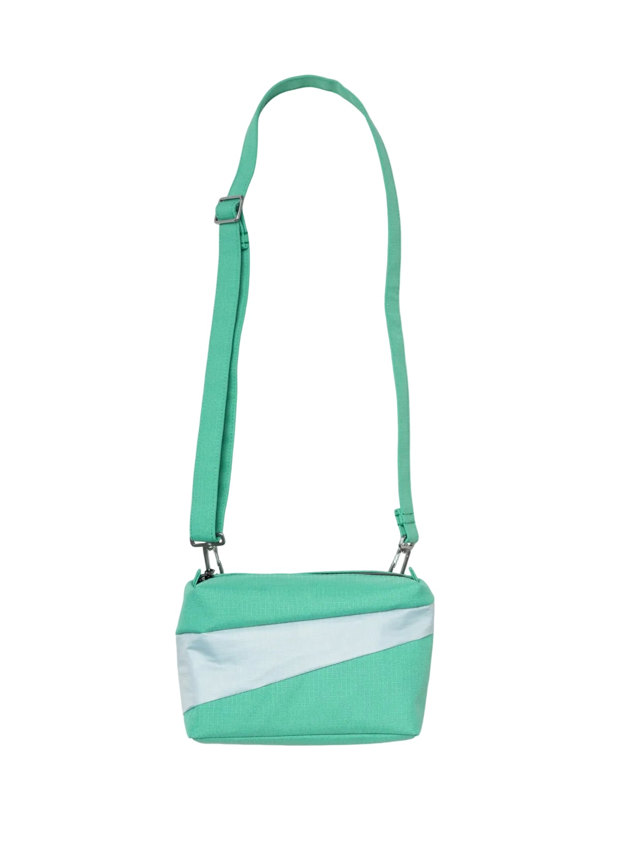SUSAN BIJL The New Bum Bag Holly Green & Surf Spray SMALL