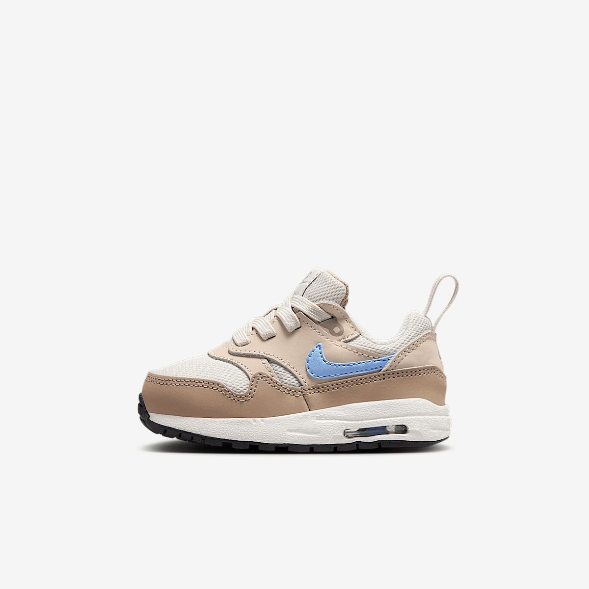 Nike Air Max 1 EasyOn Light Bone Psychic Blue Kids
