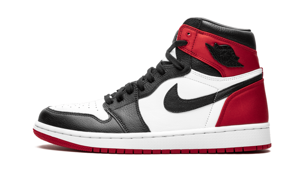 Nike Air Jordan 1 High Satin Black Toe