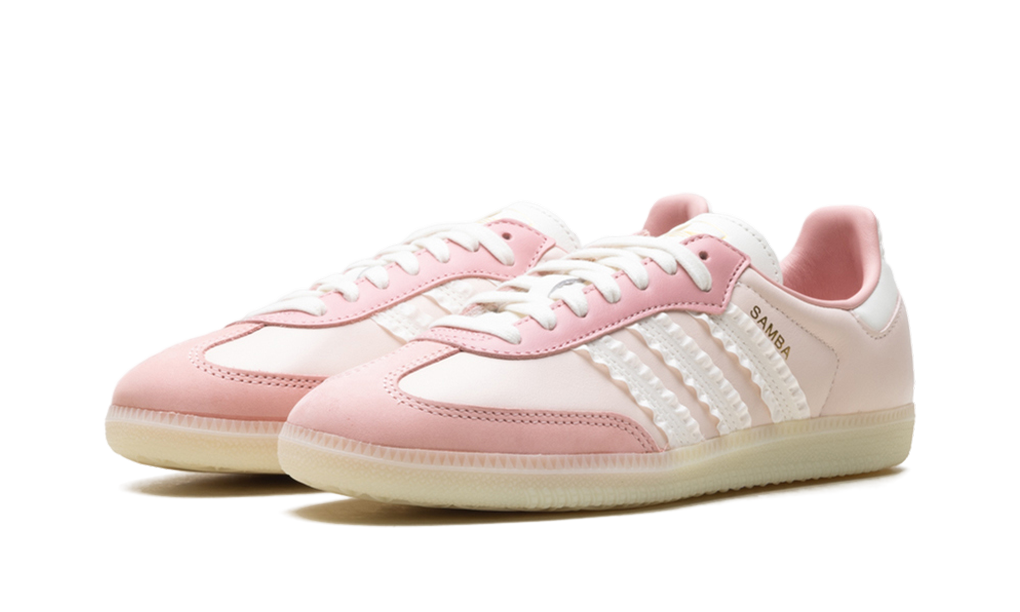 Adidas Samba OG Ruffle Stripes Pack Wonder Mauve