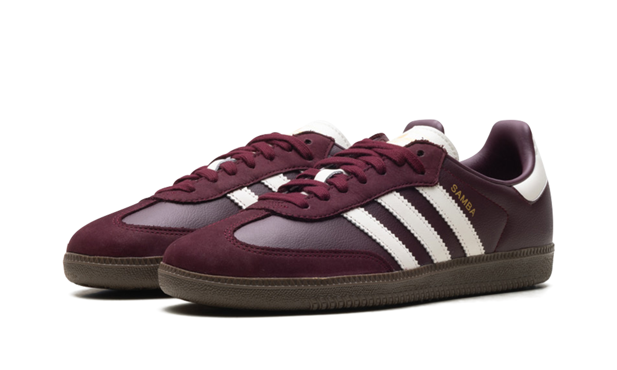 Adidas Samba OG Maroon Off White Gum