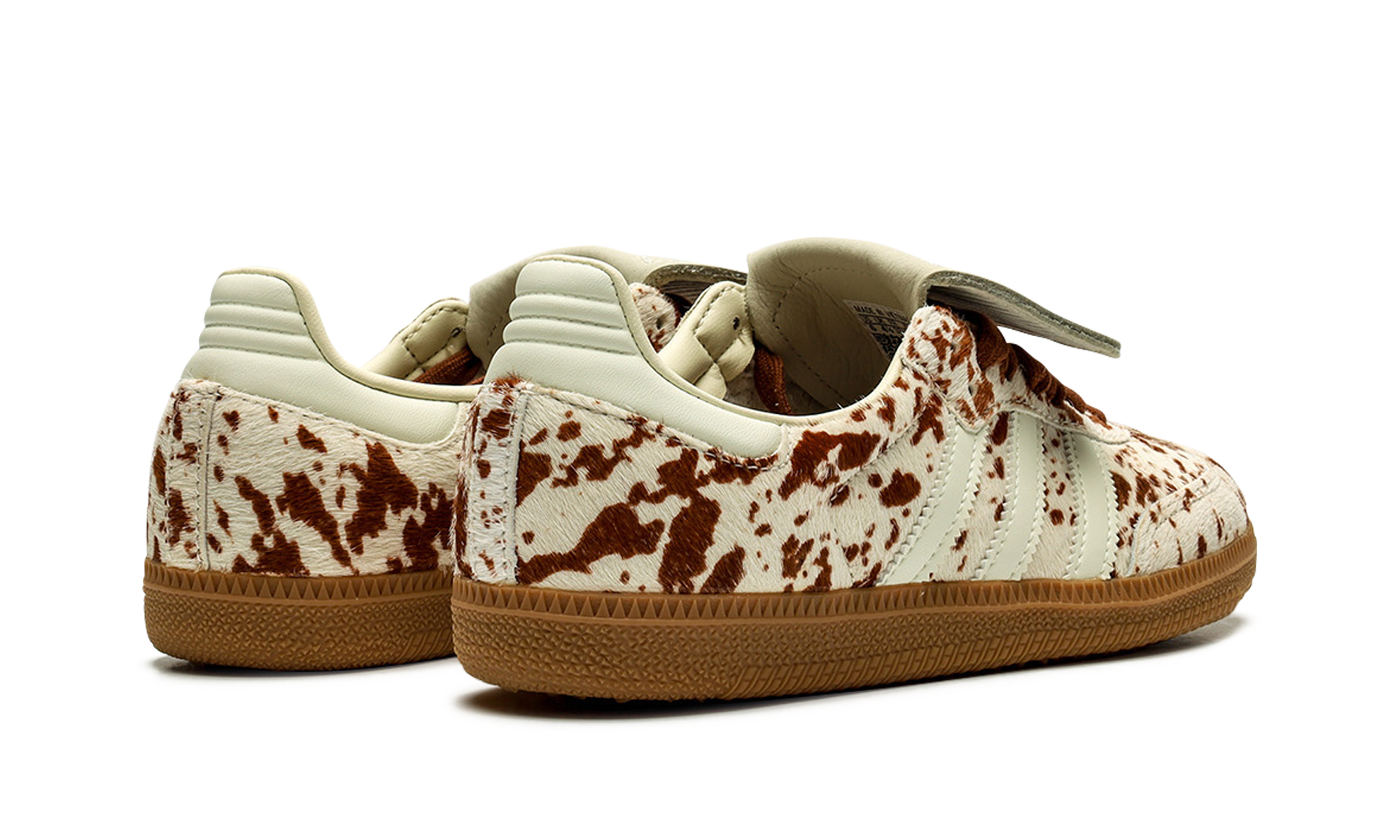 Adidas Samba LT Cow Print Brown White