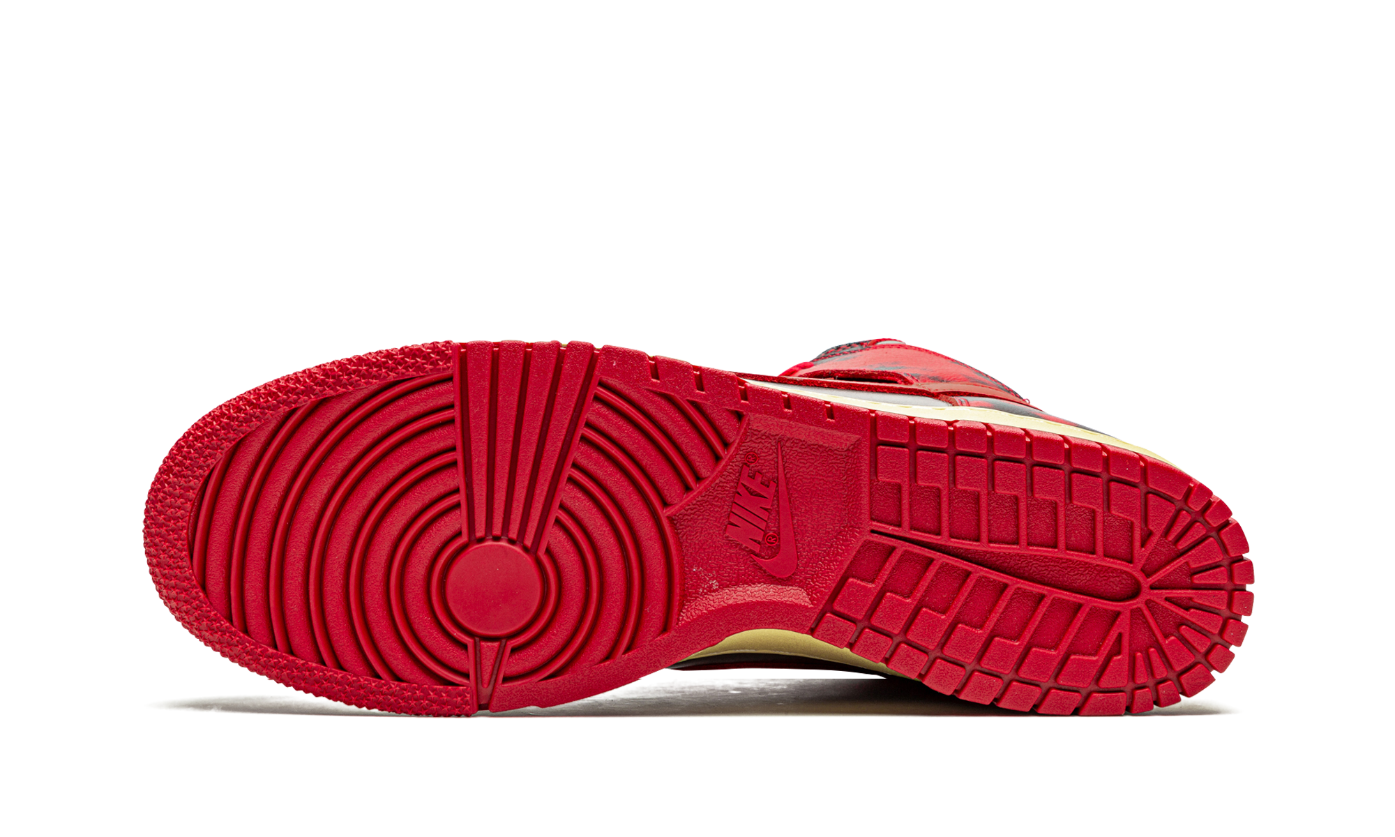 Nike Dunk High 1985 "Red Acid Wash"