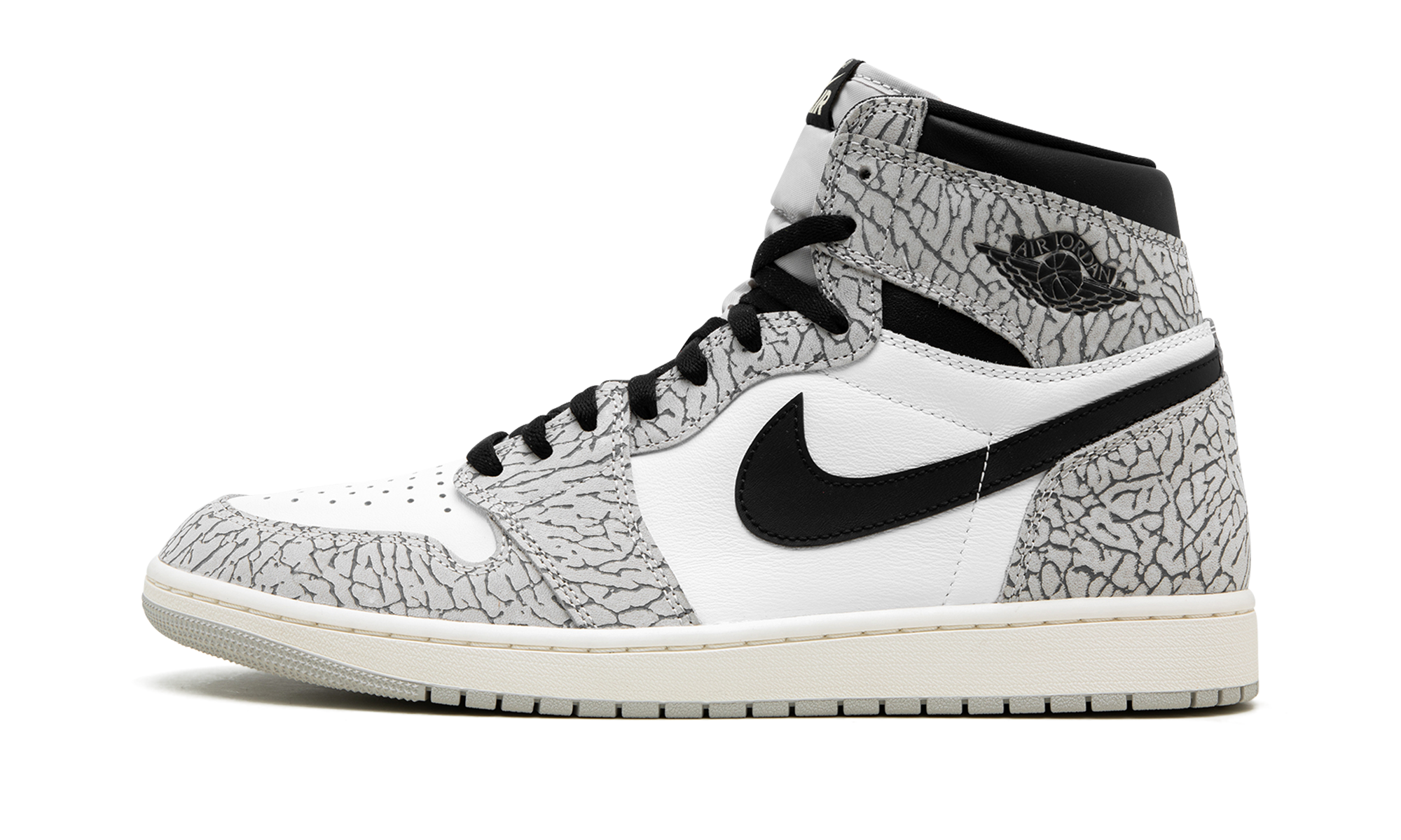 cement white jordans