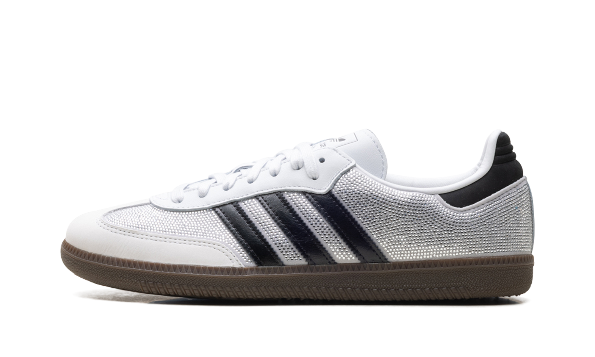 adidas Samba OG Rhinestone Crystal White Silver