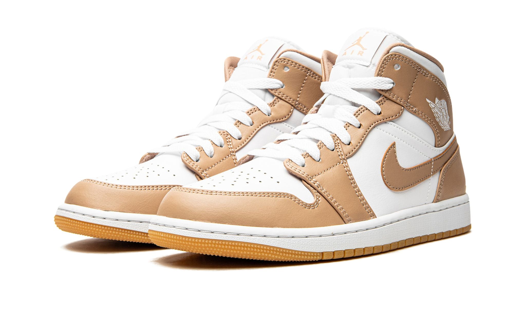 Nike Air Jordan 1 Mid Tan Gum