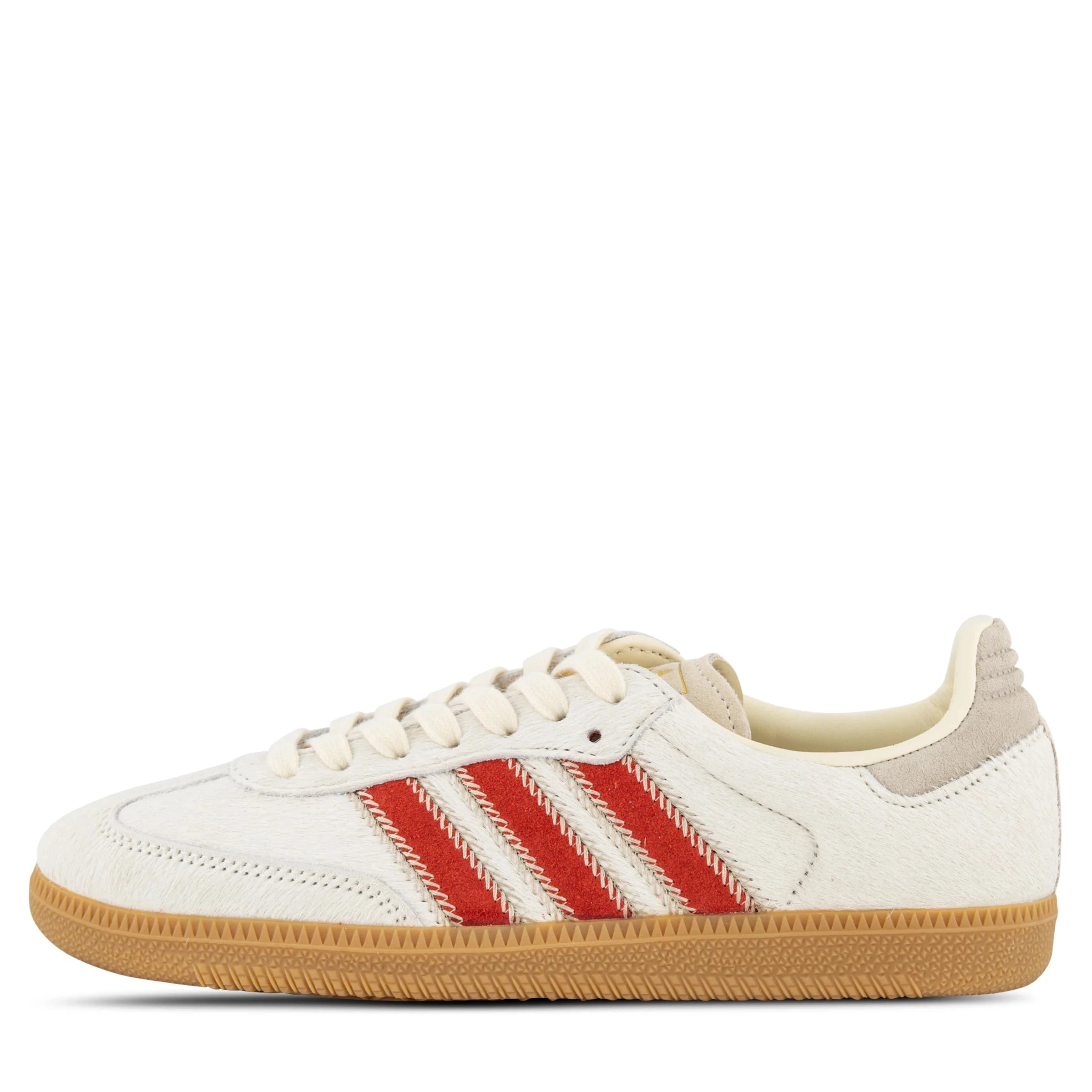 Adidas Samba OG Pony Wonder Beige Better Scarlet