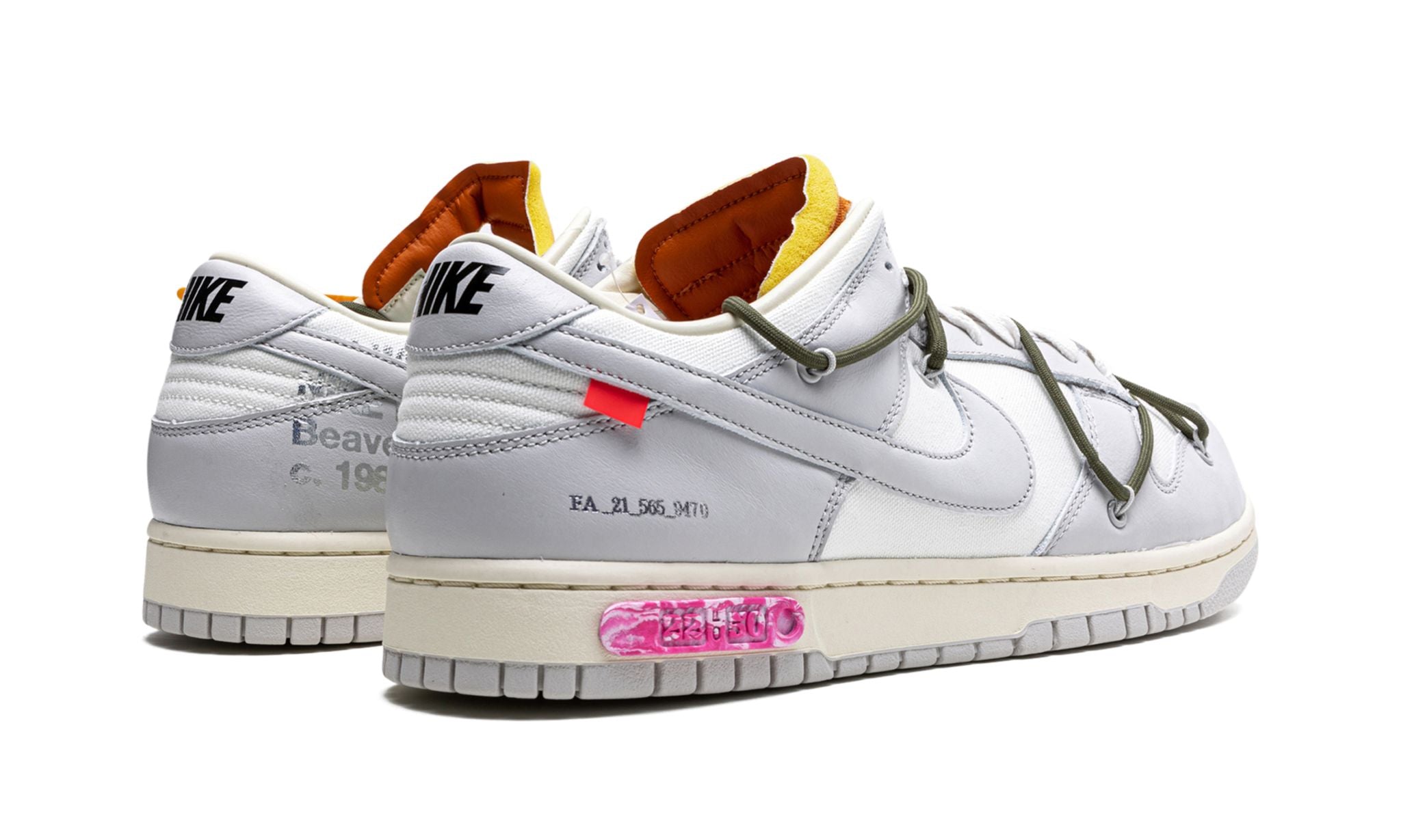 Nike Dunk Low Off White Lot 22