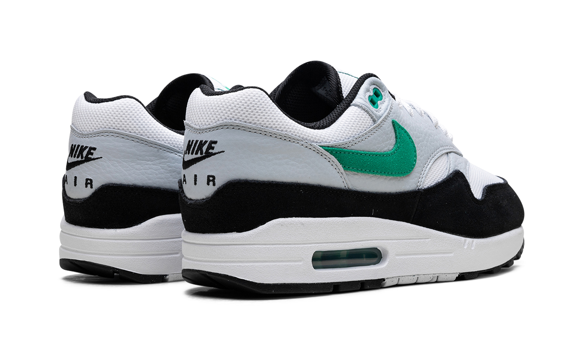 Nike Air Max 1 White Black Stadium Green