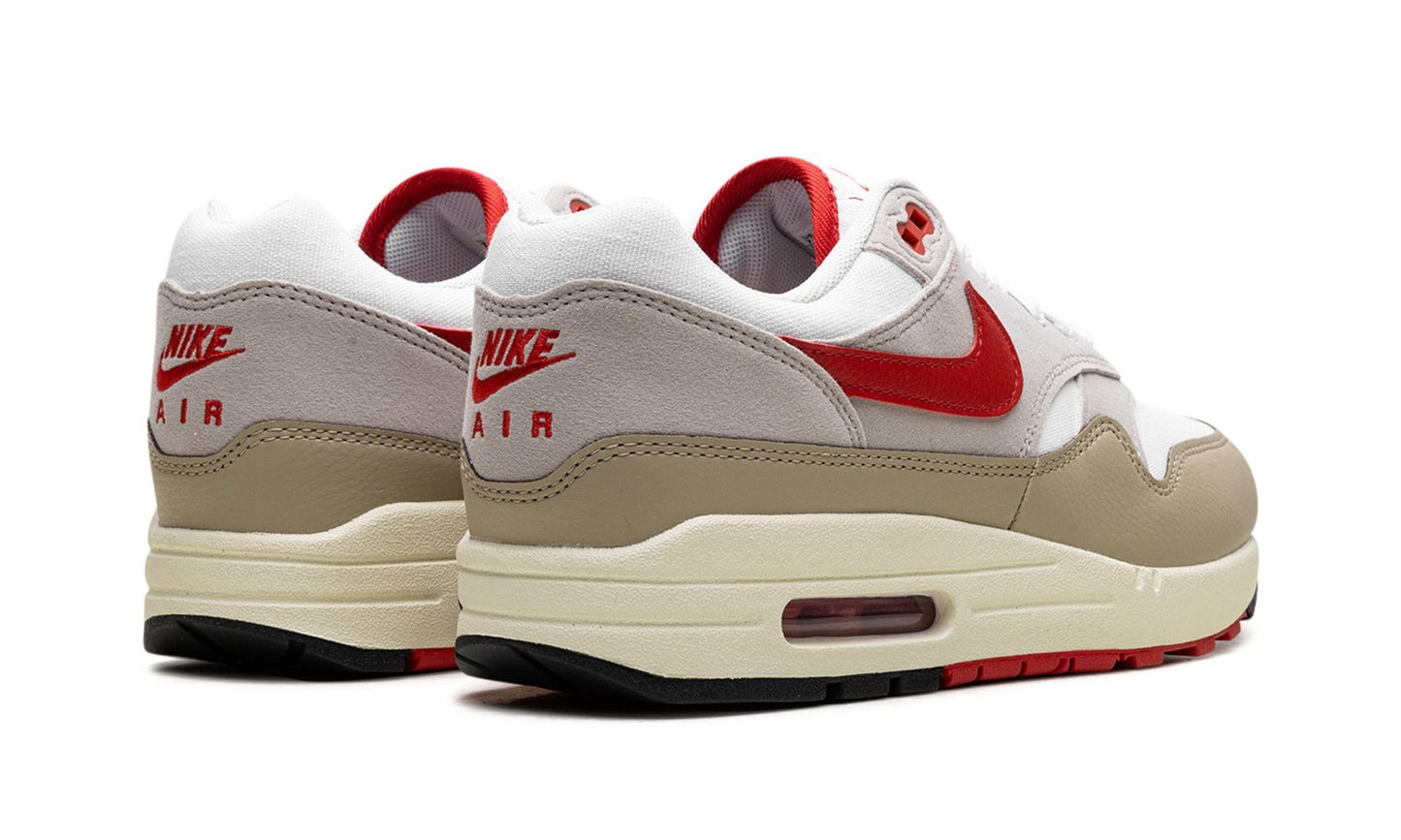Nike Air Max 1 White/University Red-Cream