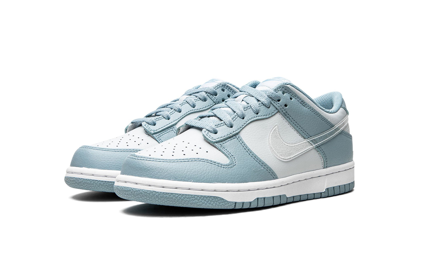Nike Dunk Low Clear Swoosh Aura
