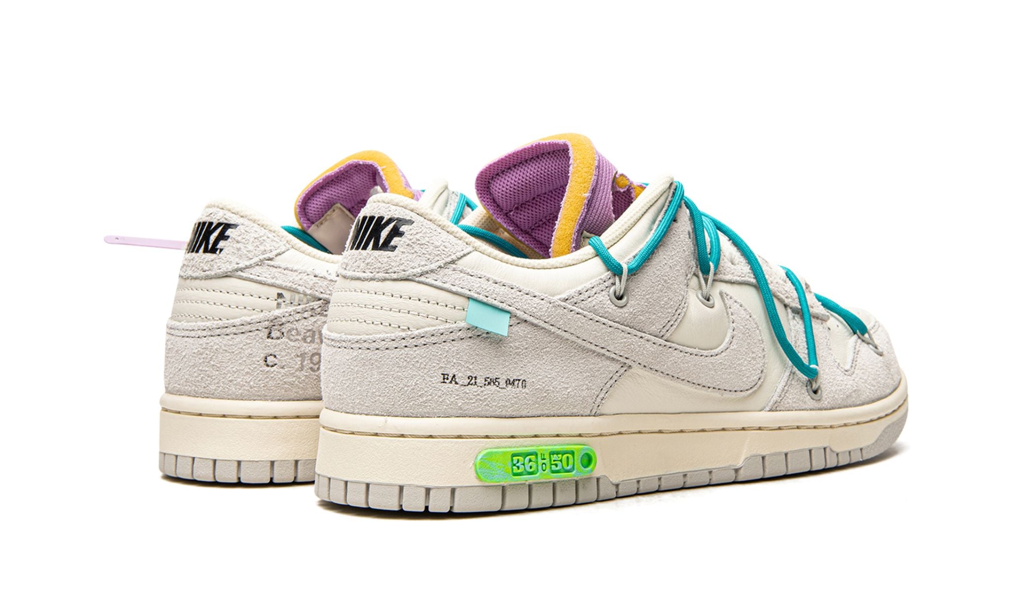 Dunk low Off White Lot 36