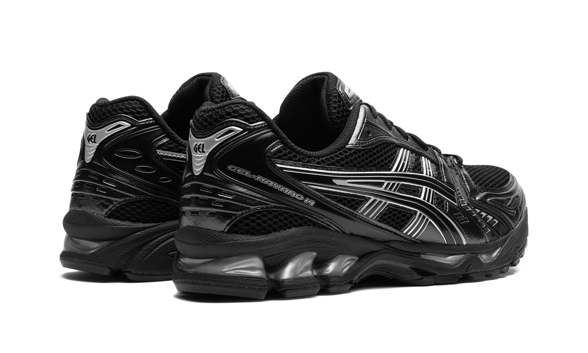 ASICS Gel Kayano 14 Black Pure Silver