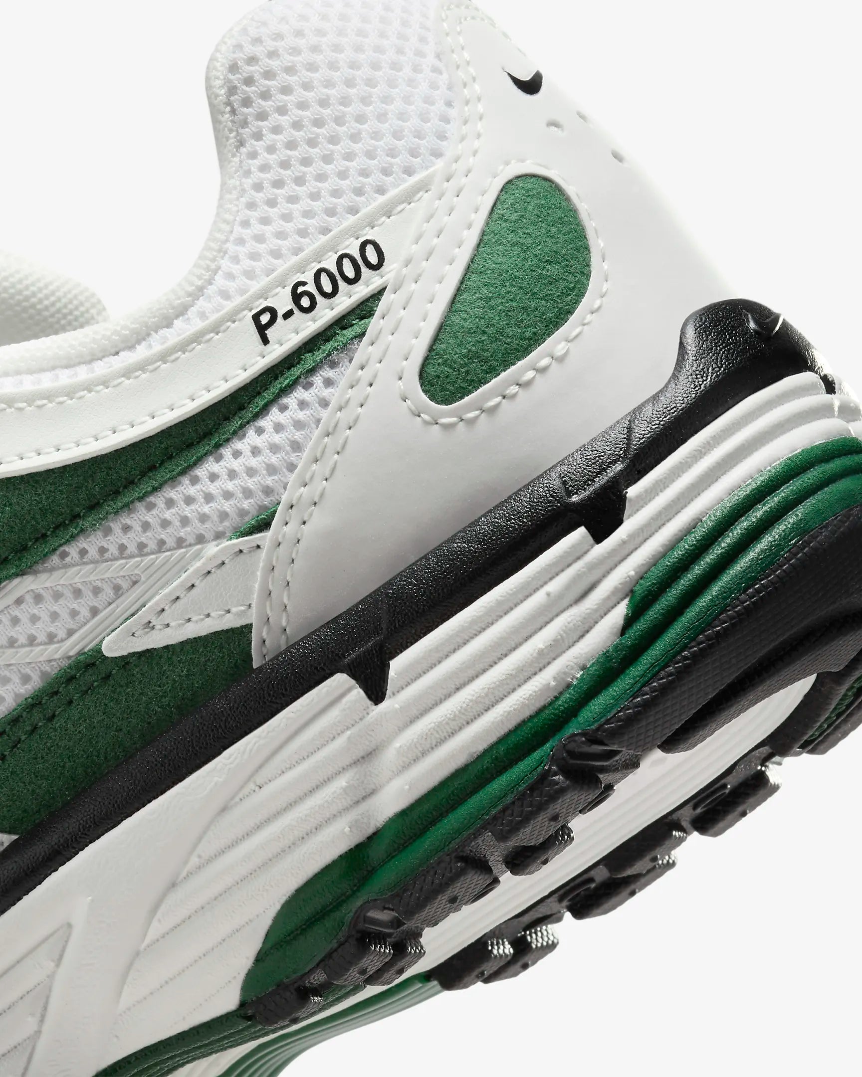 Nike P-6000 Summit White Dark Green
