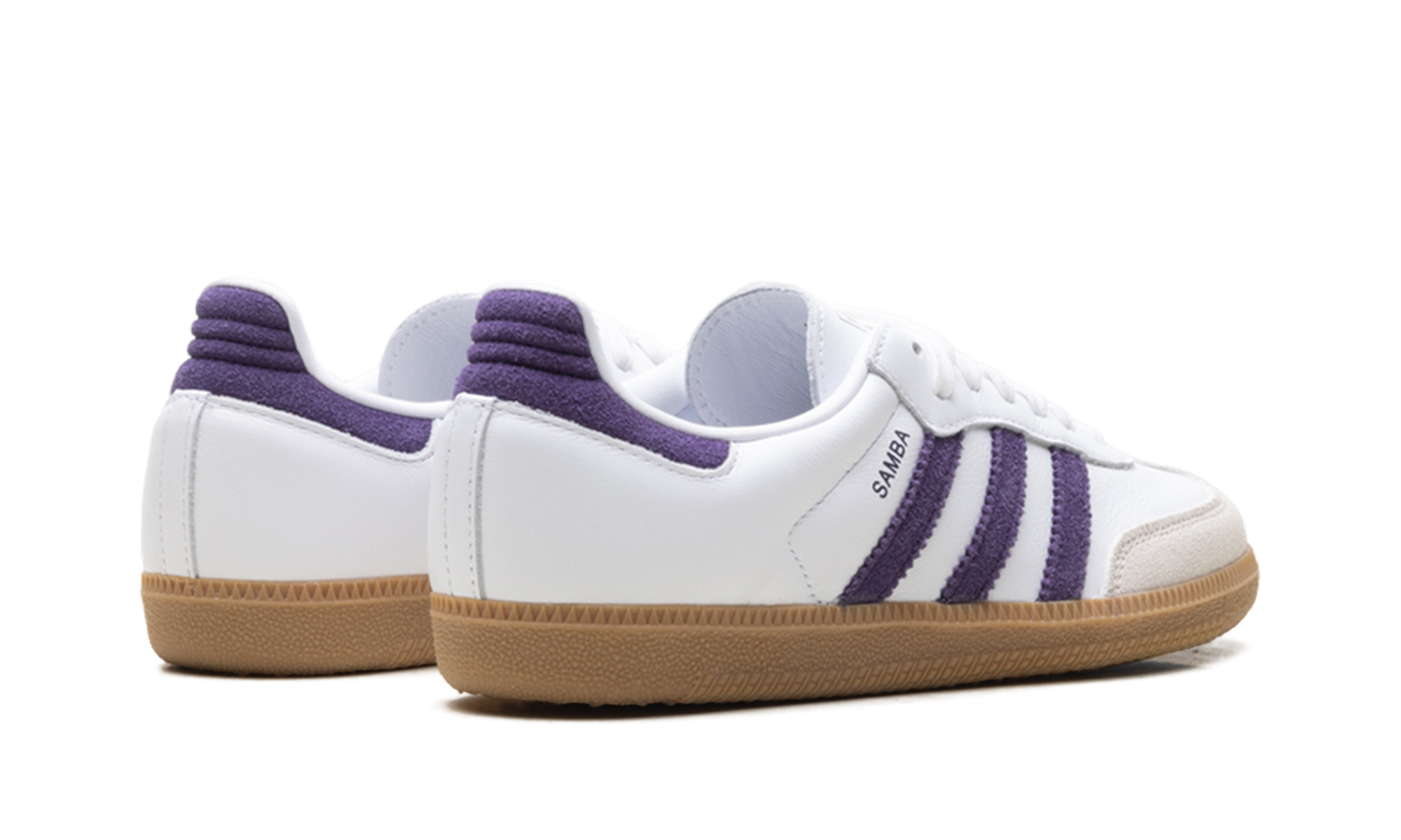 adidas Samba OG White Alumina Aurora Plum