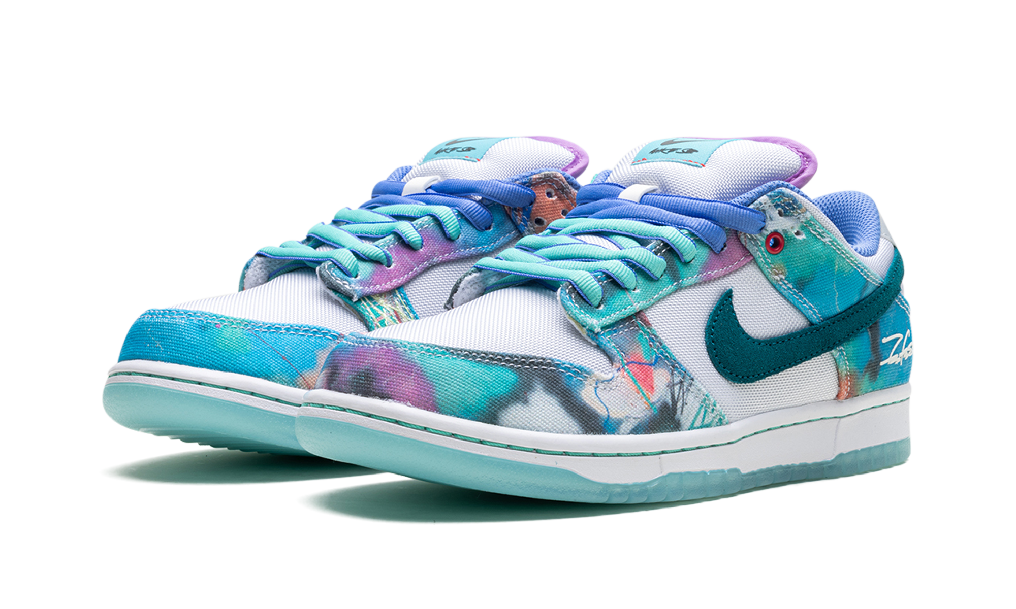 Nike SB Dunk Low Futura Laboratories Bleached Aqua