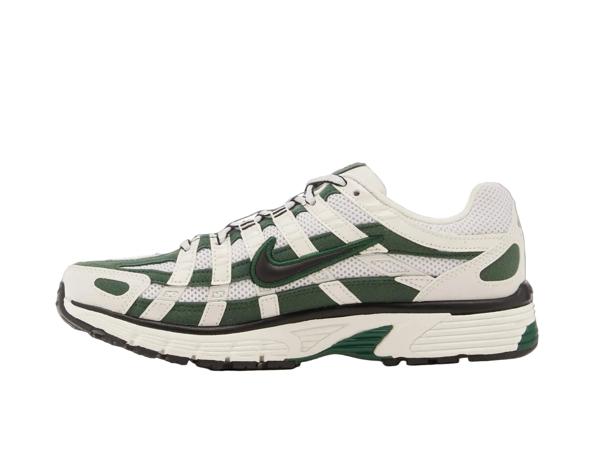 Nike P-6000 Summit White Dark Green