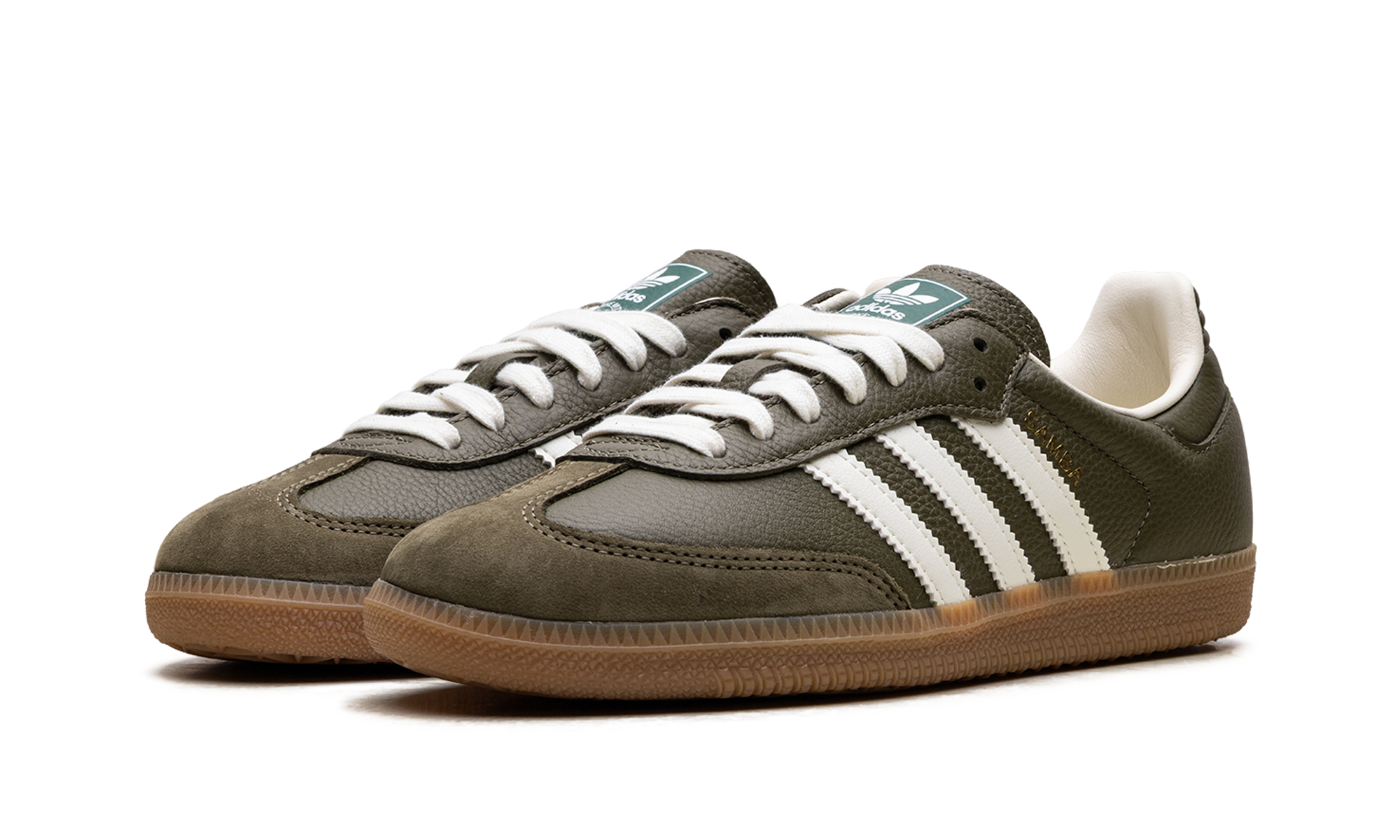 Adidas Samba OG Dark Brown Off White Gum