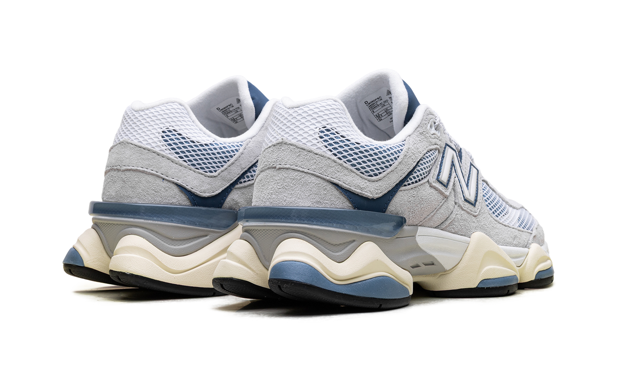New Balance 9060 Pearl Grey Dark Shoreline Blue