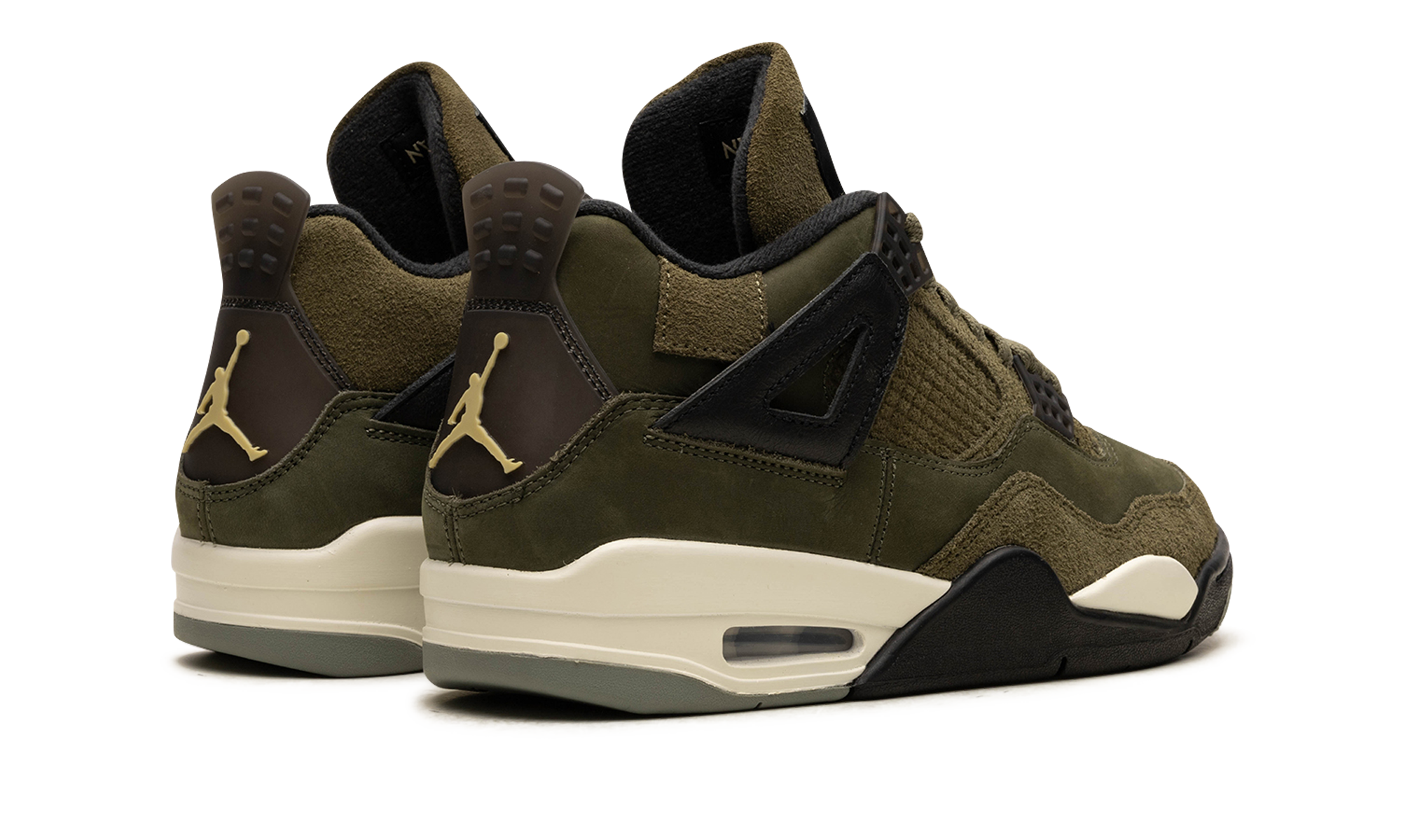 Nike Air Jordan 4 Retro Craft Medium Olive Kids