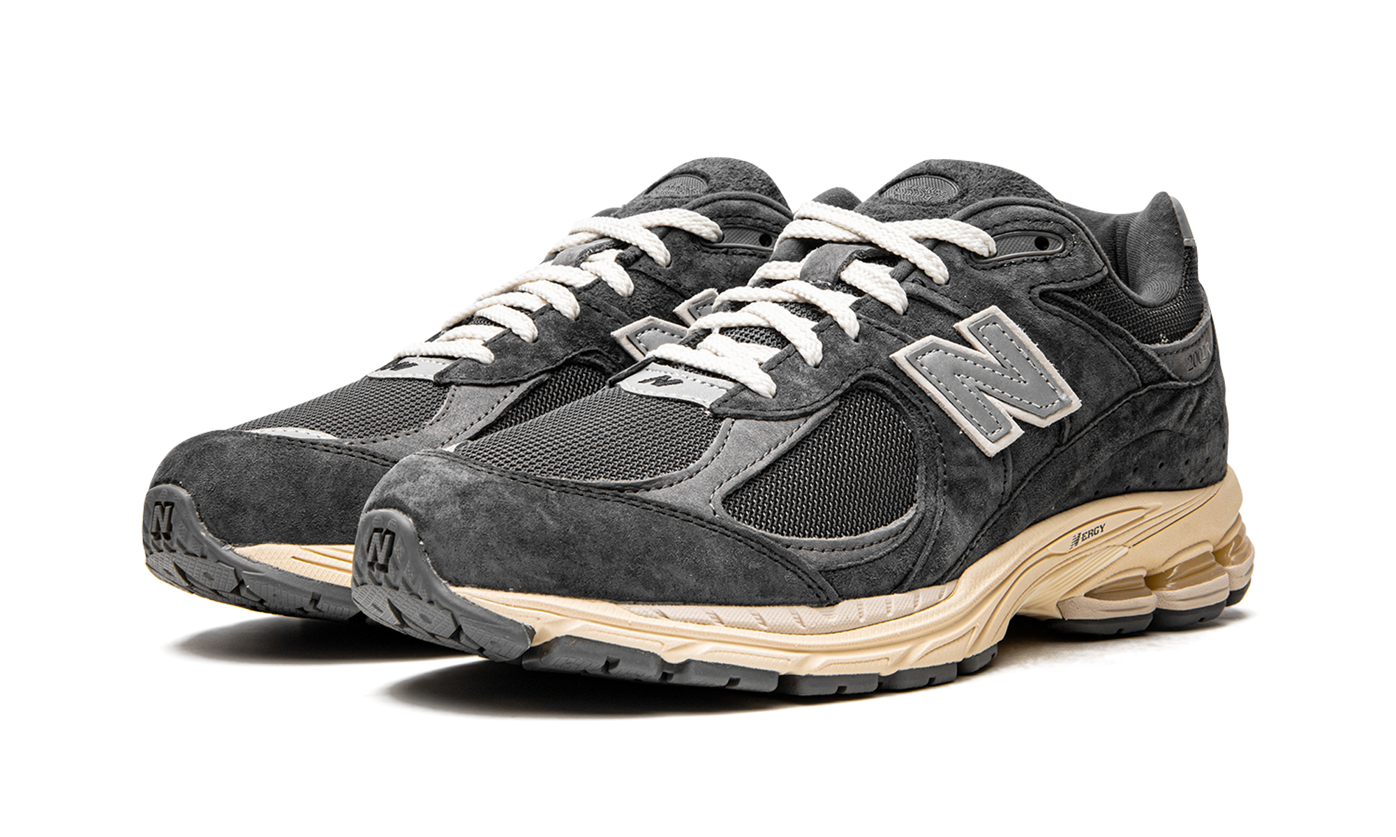 New Balance 2002R Black Dark Grey