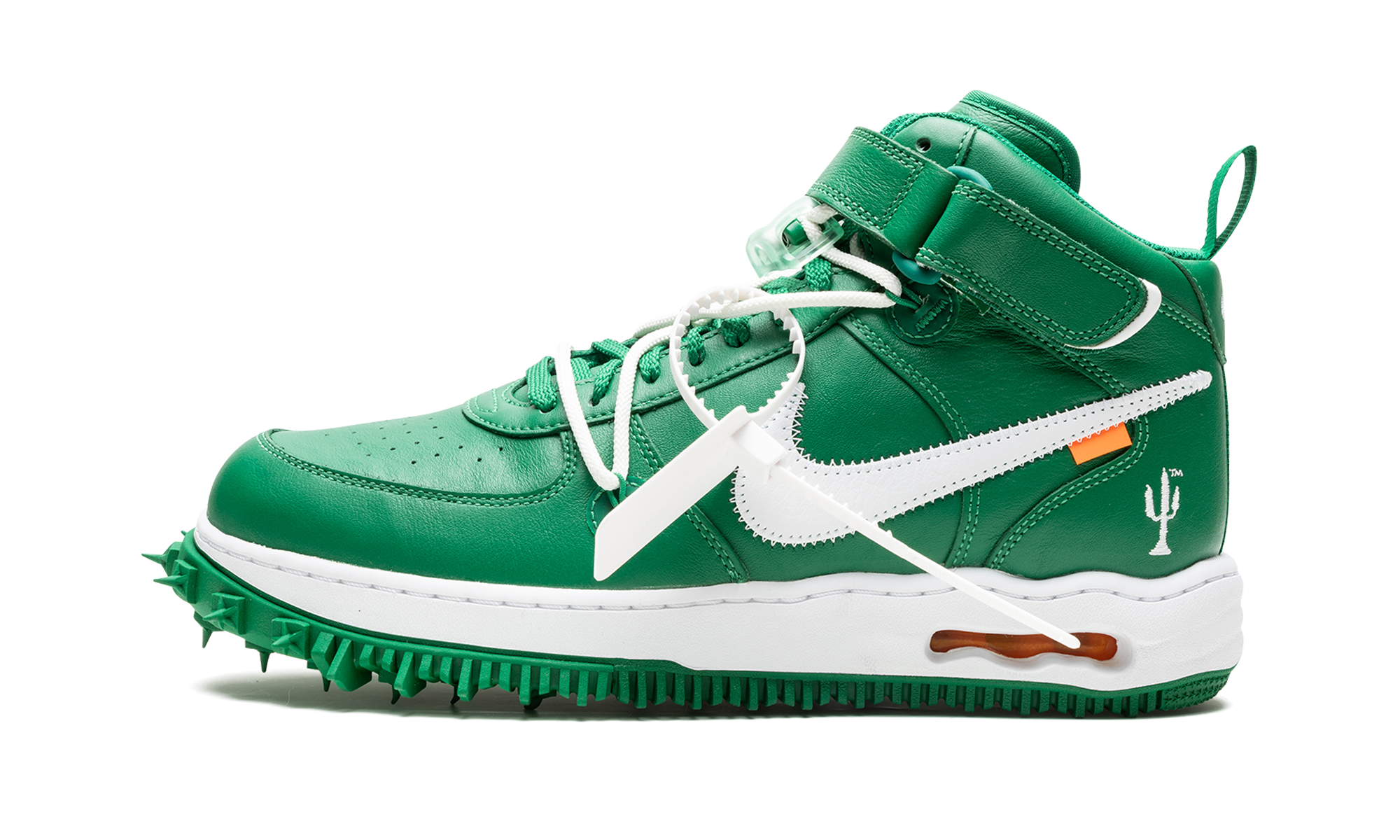 Nike Air Force 1 Mid Off-White Pine Green