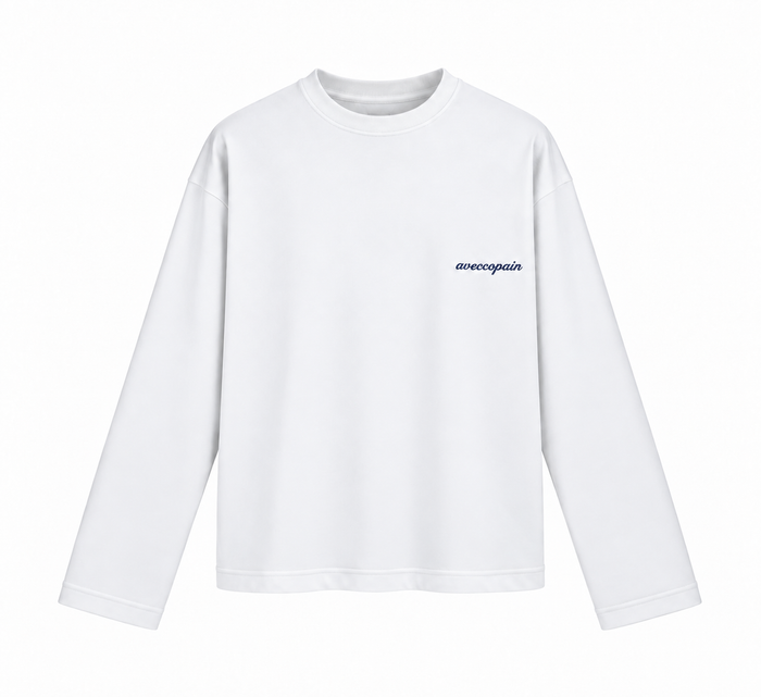 Longsleeve Aveccopain White