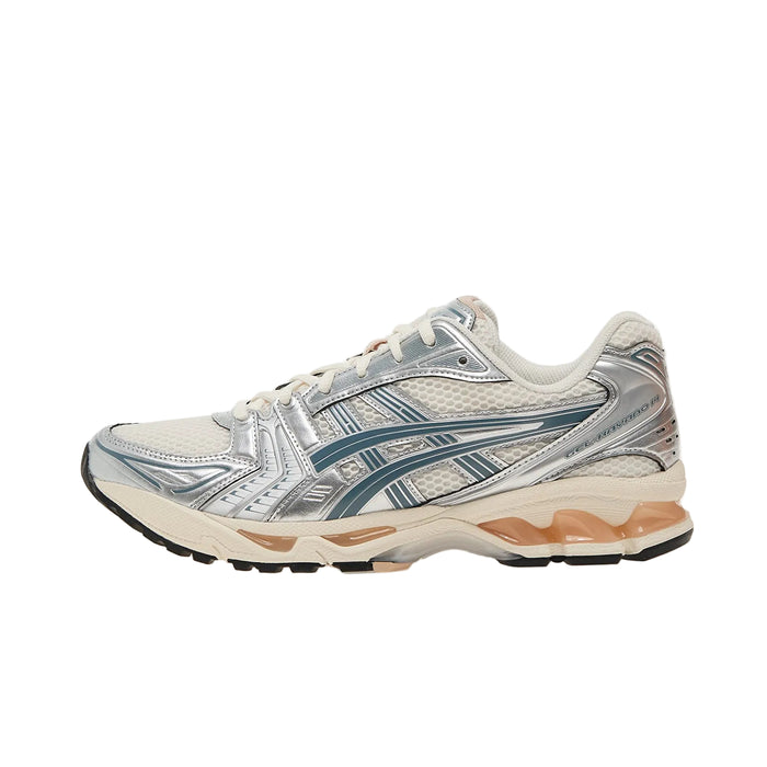 ASICS Gel-Kayano 14 Birch Pure Silver Teal Gold