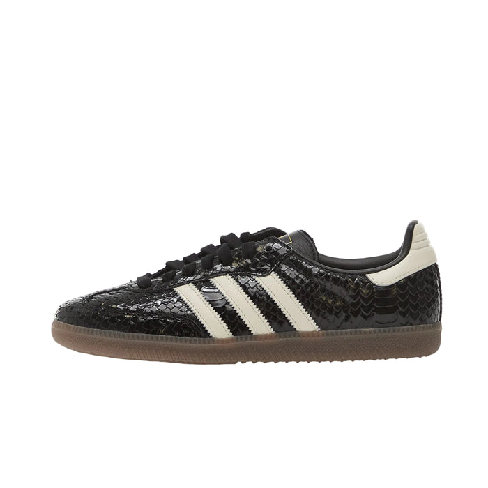 Adidas Samba Patent Snakeskin Black Off White