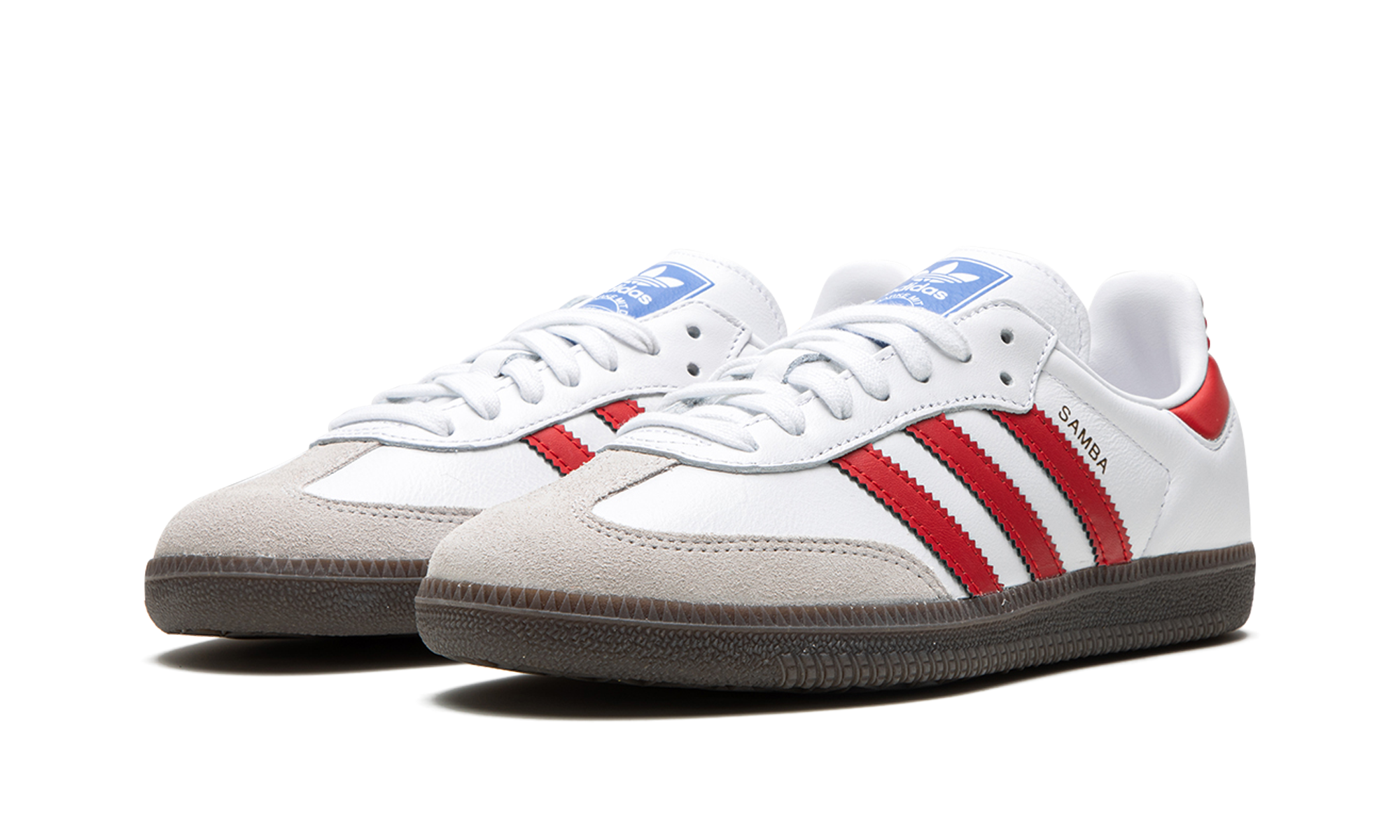 adidas Samba OG White Better Scarlet
