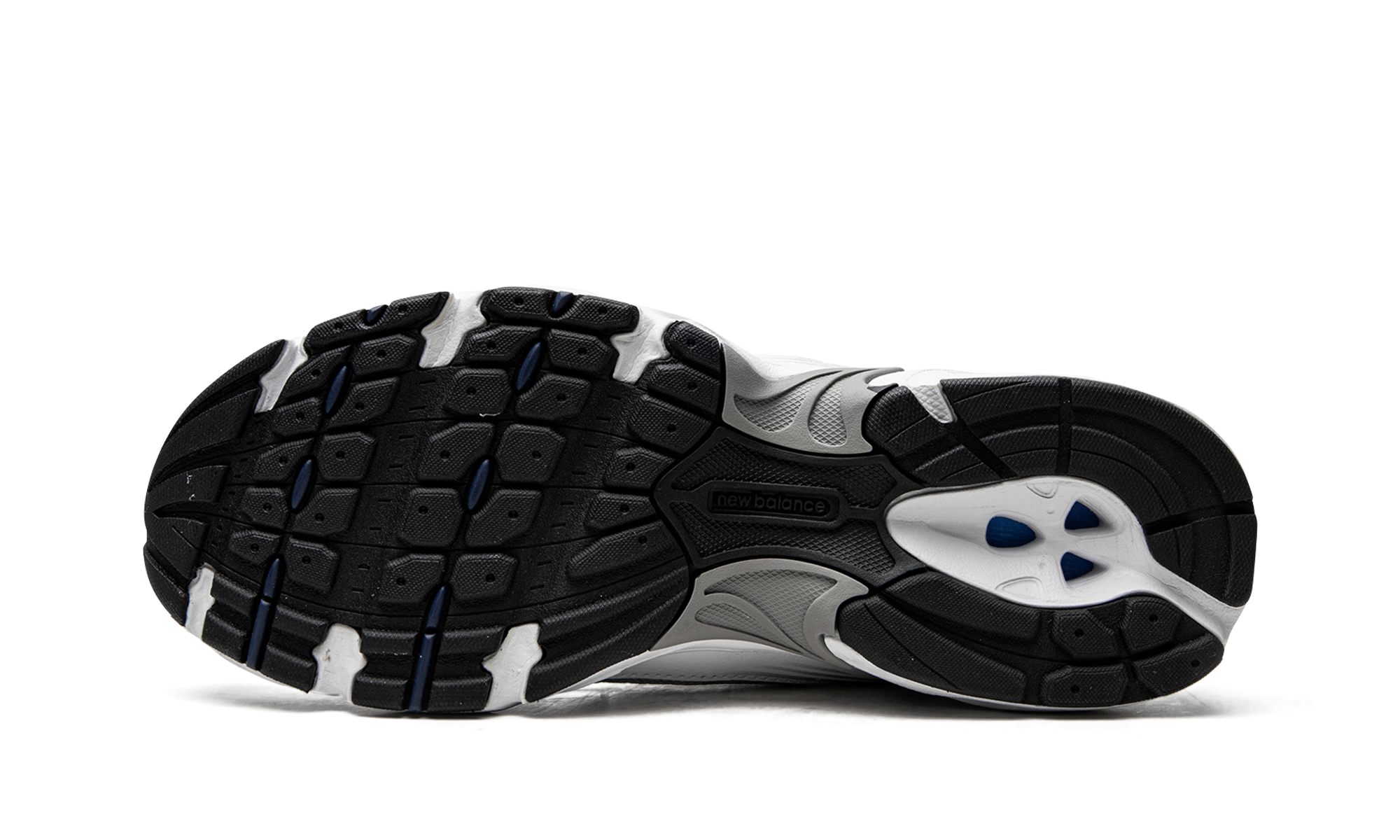 New Balance 9530 White Silver Navy
