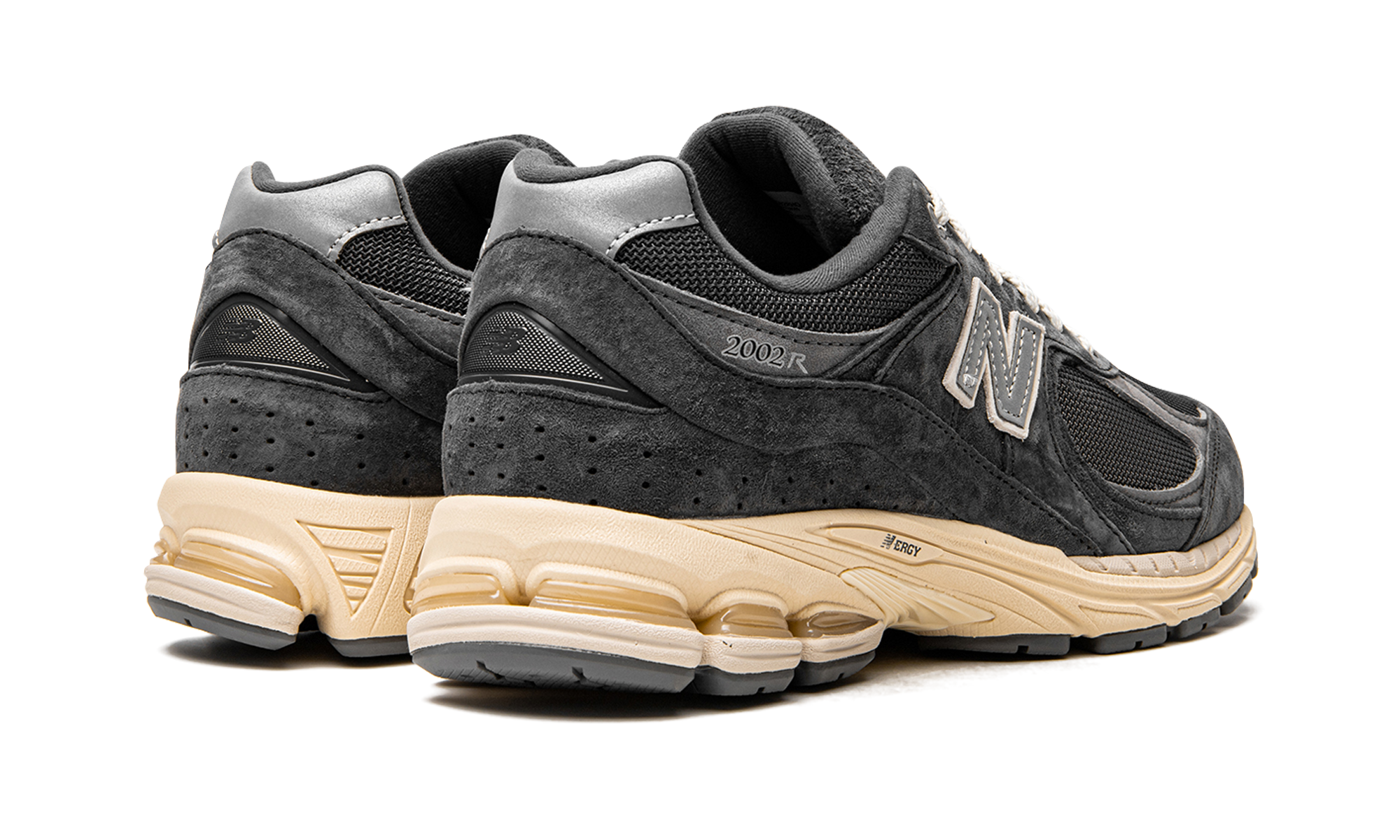 New Balance 2002R Black Dark Grey