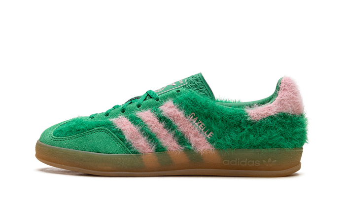 Adidas Gazelle Indoor Green Glow Pink