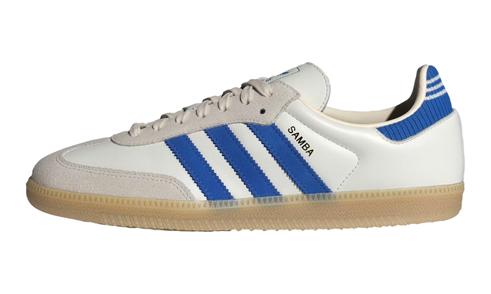 Adidas Samba OG Cloud White Blue Gum