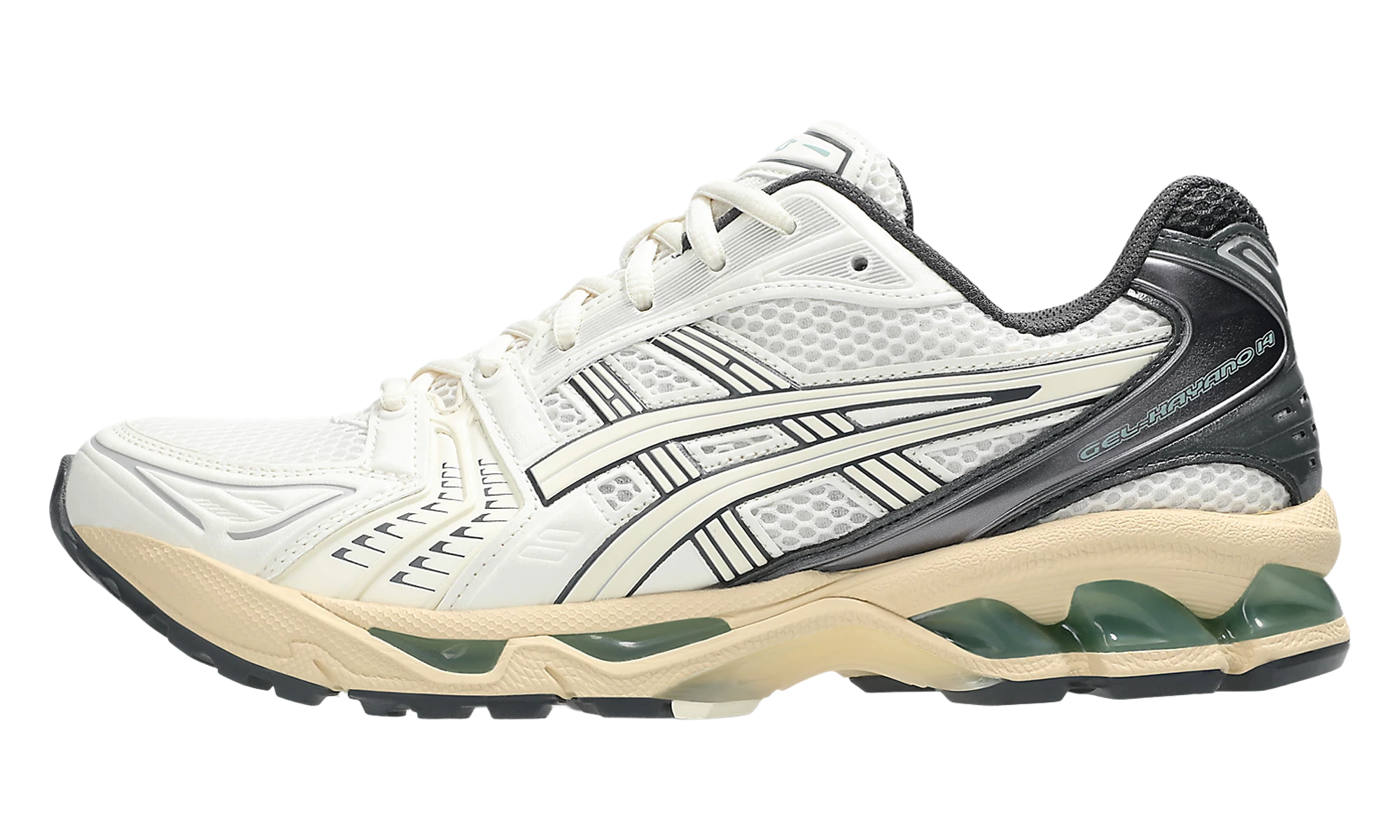 ASICS Gel-Kayano 14 Cream Obsidian Grey