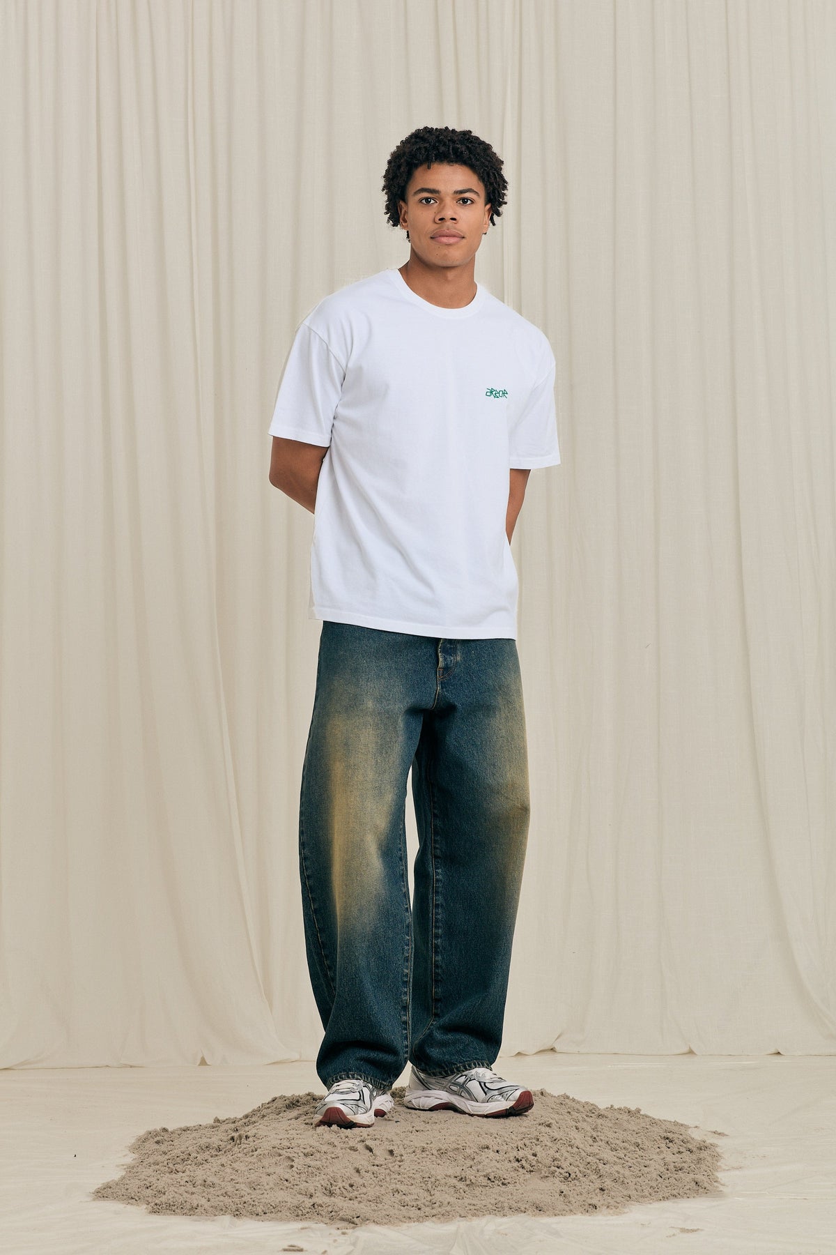 Arbor Antwerp Flower Oasis Green T-shirt