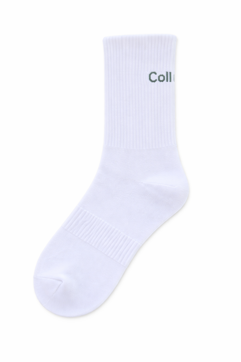 Single Pack Sokken Wit Groen